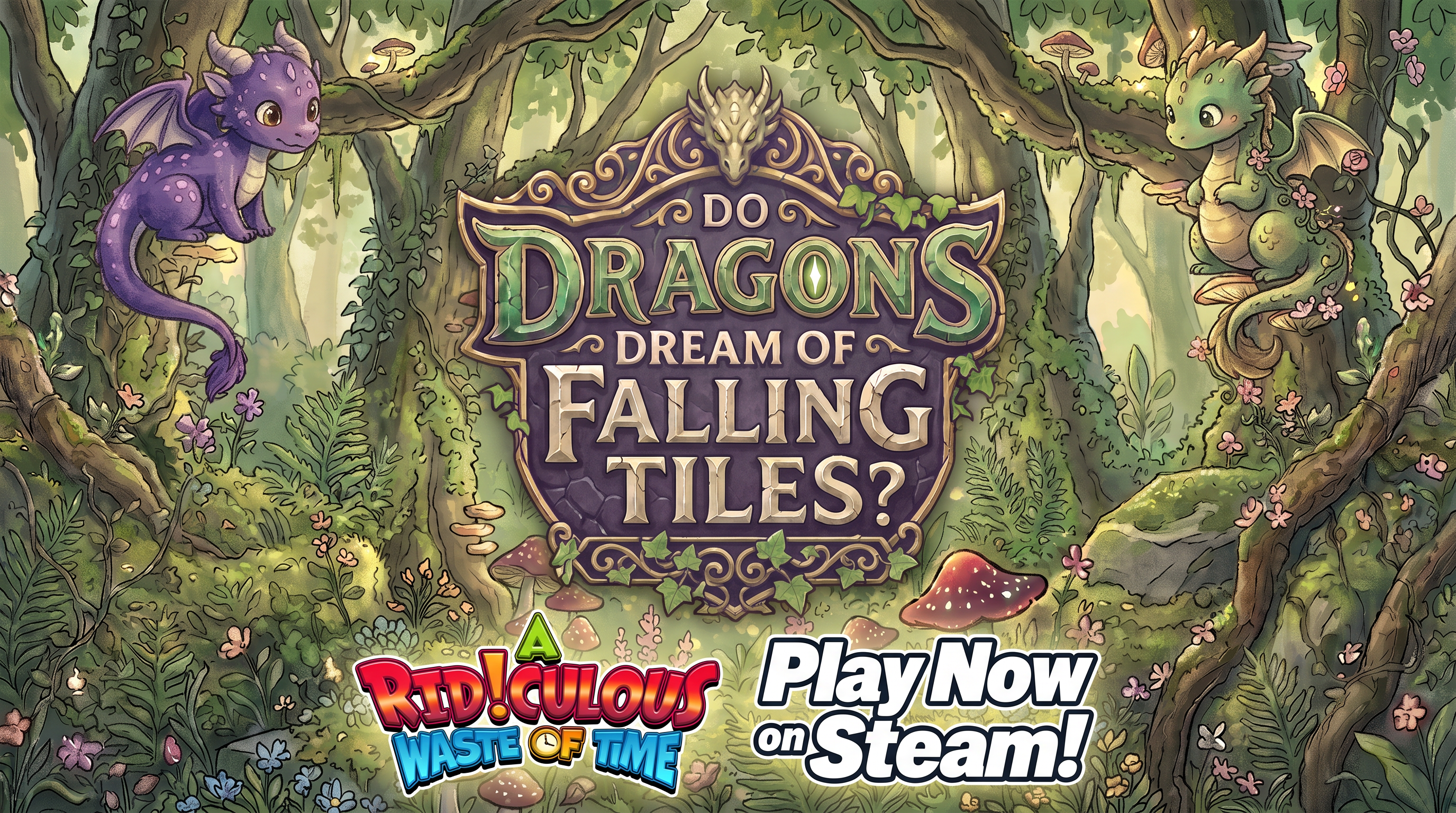 Do Dragons Dream of Falling Tiles? — new in A Ridiculous Waste of Time