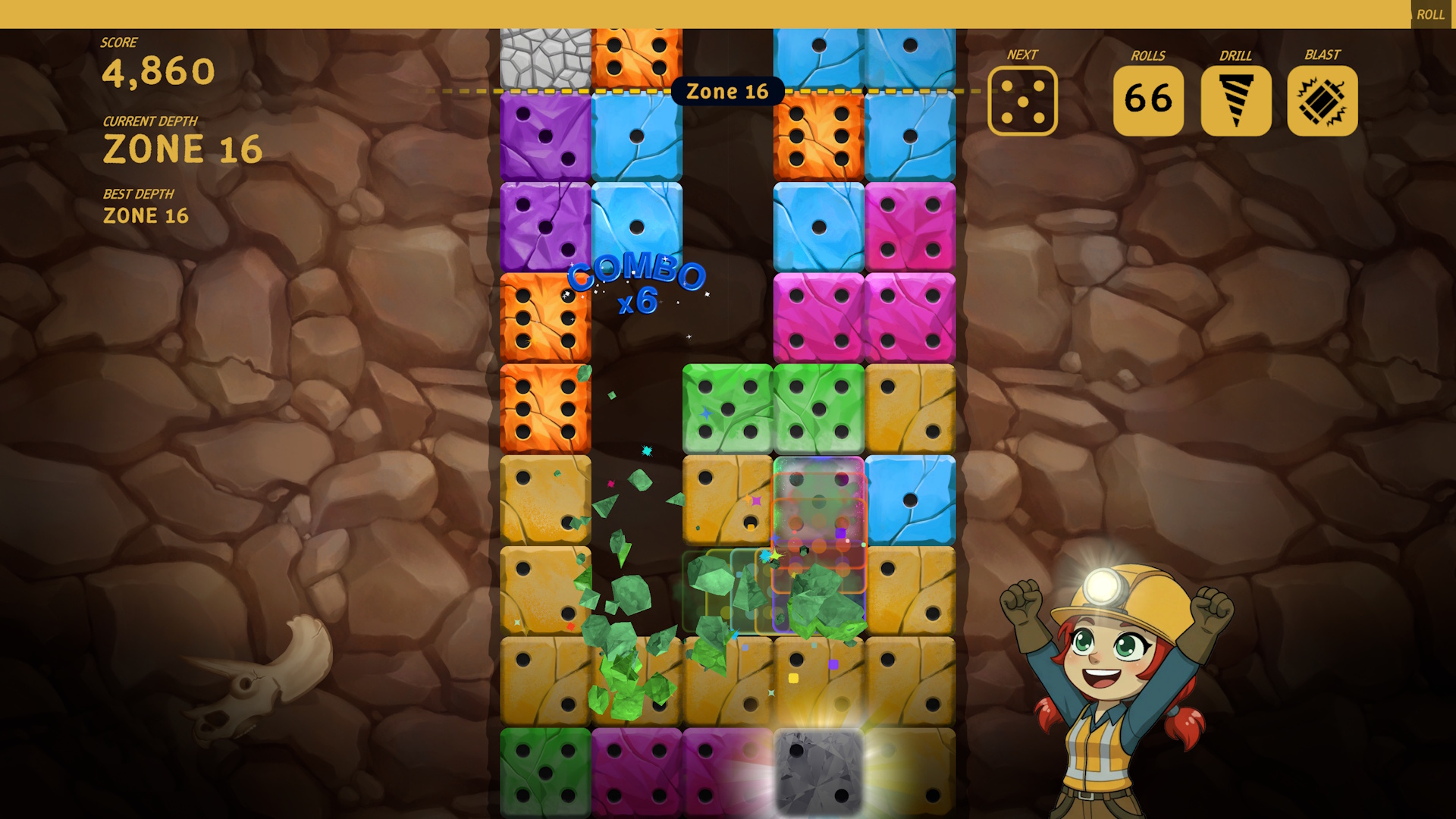 Dig Dice screenshot